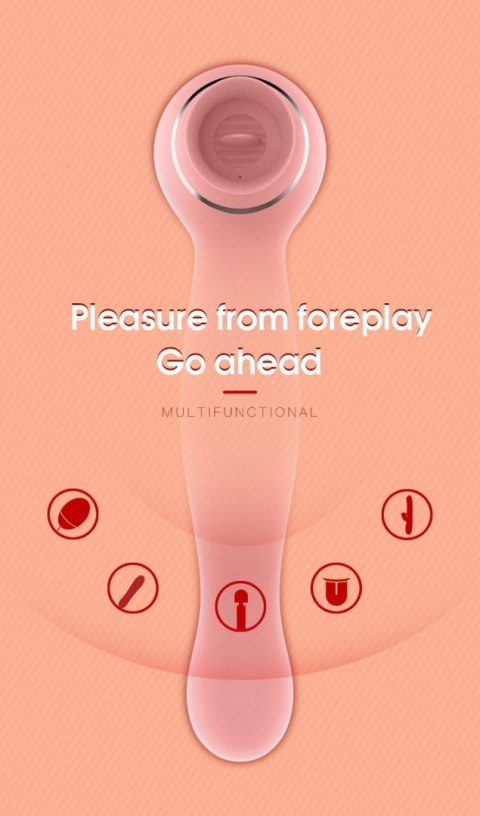 Stymulator dla kobiet 2w1 wibracje ssanie Boss Series