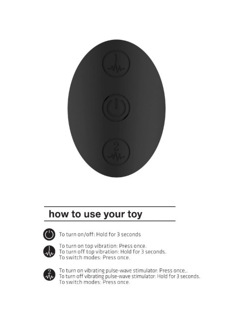 Wibrator Różdżka - Wand & Vibrator - Black Shots