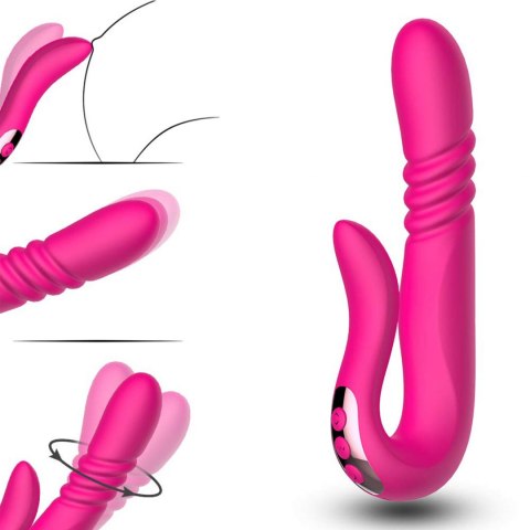 Deluxe Twirling Vibrating Thruster RED Boss Series Cute