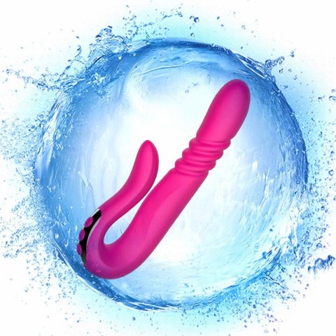 Deluxe Twirling Vibrating Thruster RED Boss Series Cute