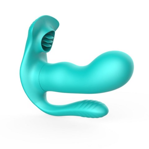 Tongue triple Stimulator GREEN Boss Series Cute