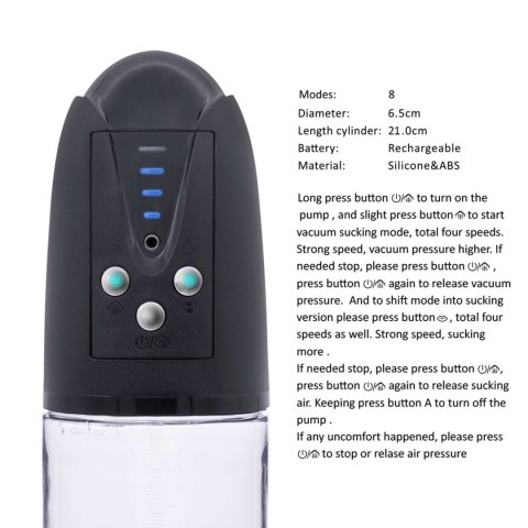 SUCK VACUM PENIS PUMP Boss Series Power