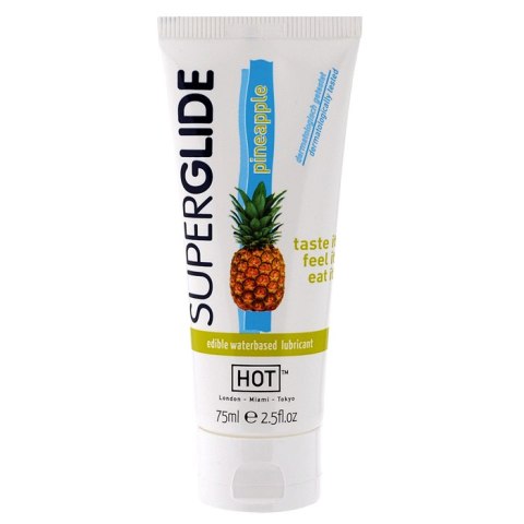 Jadalny smakowy sex żel nawilżający ananas 75 ml Hot