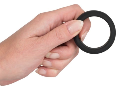 Pierścień na penisa ring erekcyjny dłuższy sex 3,8cm Black Velvets