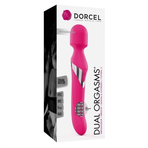 Wibrator masażer 2w1 rotacja DORCEL Dual Orgasms różowy Dorcel