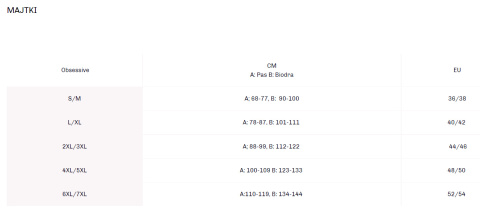 Stringi z otwartym kroczem L/XL Obsessive