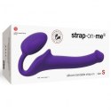 SEMI-REALISTIC BENDABLE STRAP-ON PURPLE - S Strap-on-me