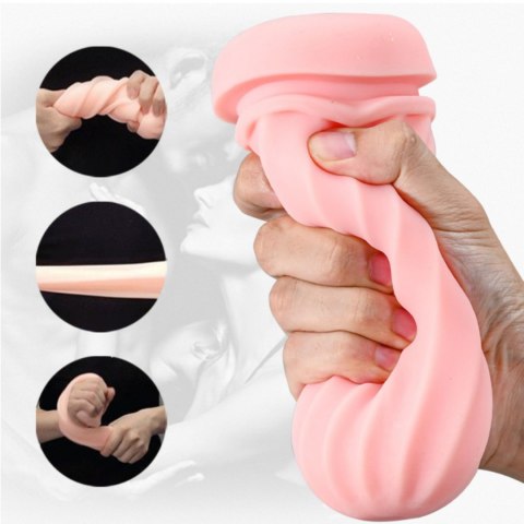 Masturbator sztuczna pochwa z wibracjami i głosem Boss Series Fox