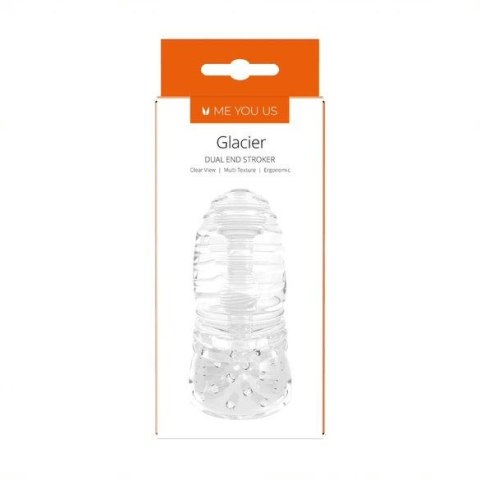 Przezroczysta nakładka do masturbacji 2 dziury Me You Us