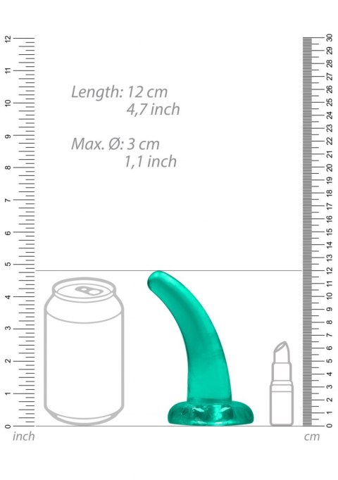 Non Realistic Dildo with Suction Cup - 4,5""/ 11,5 cm RealRock