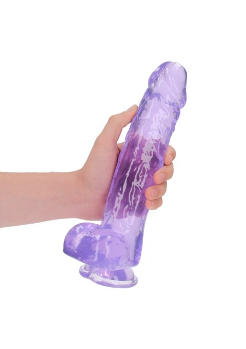 Realistic Dildo with Balls - 10""/ 25,4 cm RealRock
