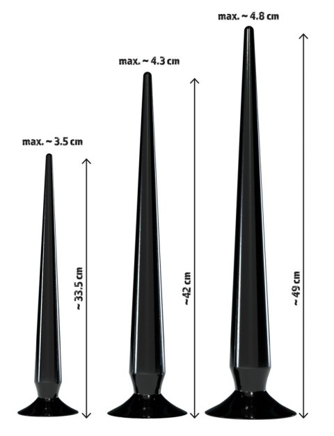Zestaw korków analnych Super Long Anal Plug Set
