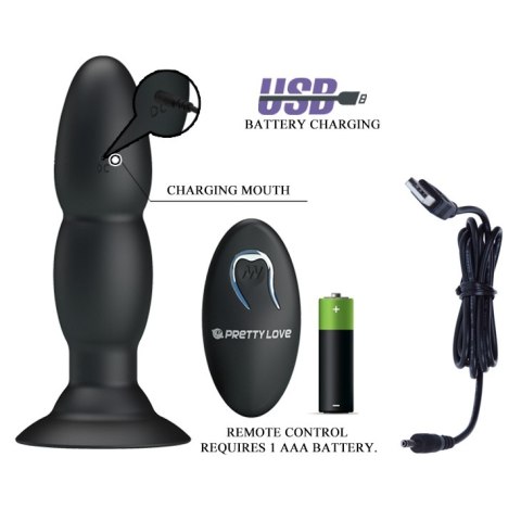 Zestaw erotyczny 4 cz. plug ring nakładka penisa