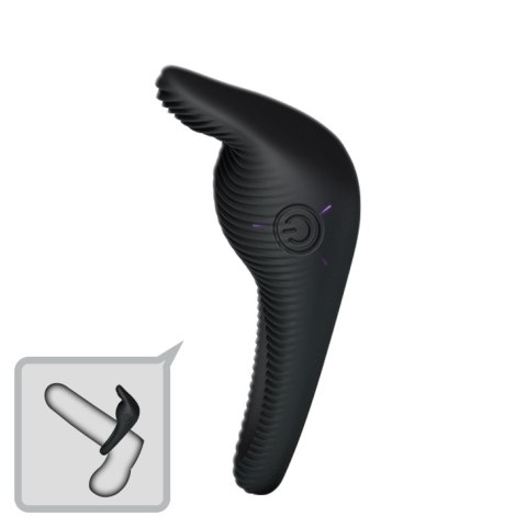 Zestaw erotyczny 4 cz. plug ring nakładka penisa