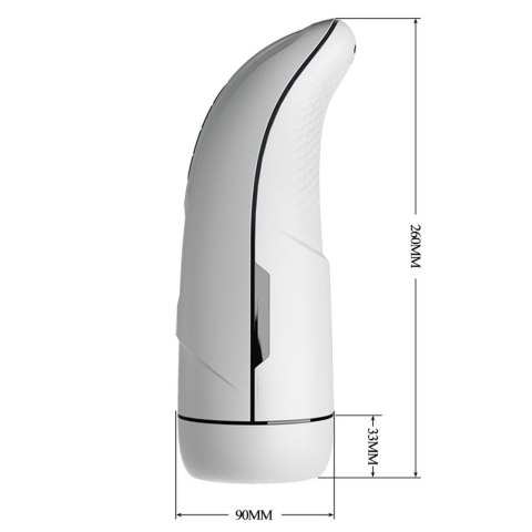 Masturbator sztuczna pochwa podgrzewany lizanie Pretty Love