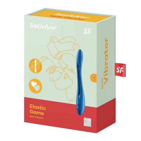 Wibrator dla par podwójny elastic game Satisfyer