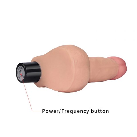 Realistyczny wibrator penis z jadrami 17 cm Lovetoy