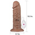 Murzyńskie ogromne dildo żyły i przyssawka 26,5 cm Lovetoy