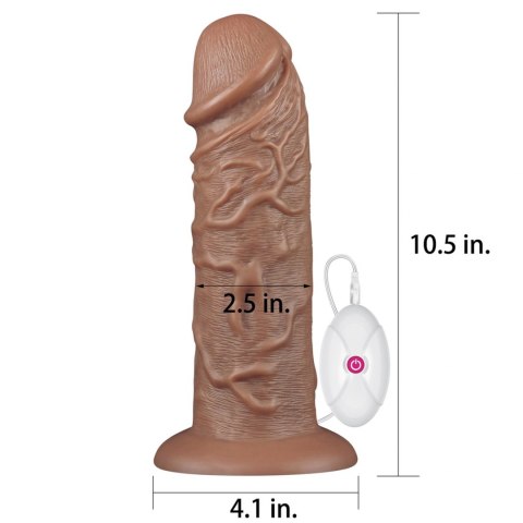 Murzyńskie ogromne dildo żyły i przyssawka 26,5 cm Lovetoy