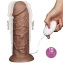 Murzyńskie ogromne dildo żyły i przyssawka 26,5 cm Lovetoy