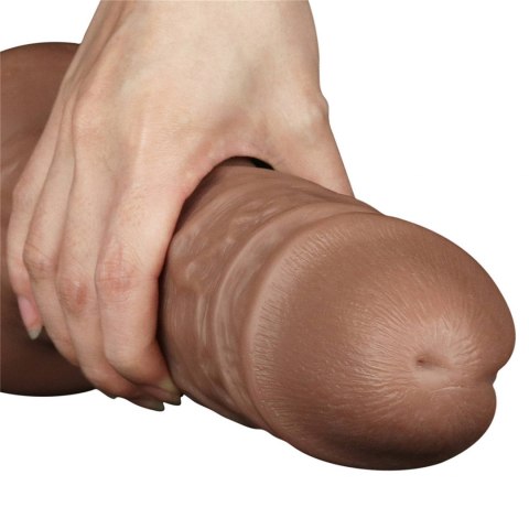 Murzyńskie ogromne dildo żyły i przyssawka 26,5 cm Lovetoy