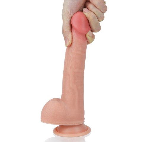 Duży elastyczny realistyczny penis przyssawka 20,5 Lovetoy