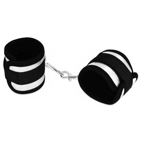 Luksusowe kajdanki do bondage mocne kolor czarny Lovetoy