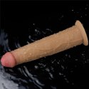 Silikonowy analny penis z przyssawką żylasty 23cm Lovetoy