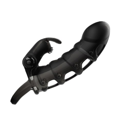 Nakładka na penisa przedłuża wibracje 10 trybów Pretty Love