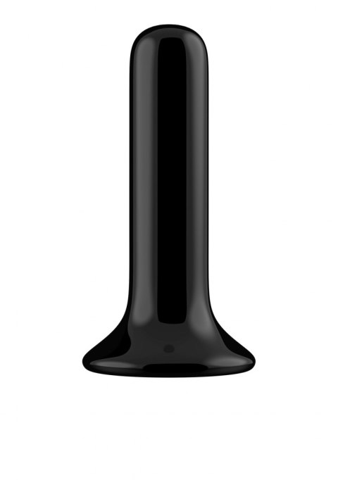 Szklane dildo z przyssawką i pilotem 10 funkcji Chrystalino