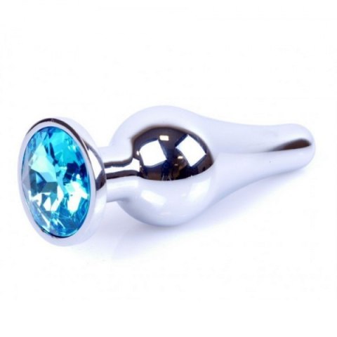 Korek analny zwężony czubek stalowy kolorowy 9cm Boss Series HeavyFun