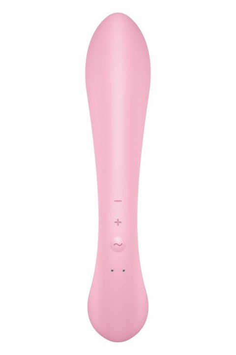 Wibrator króliczek masaż łechtaczki satisfyer róż Satisfyer
