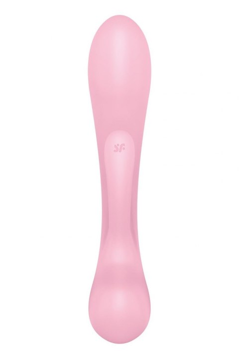 Wibrator króliczek masaż łechtaczki satisfyer róż Satisfyer