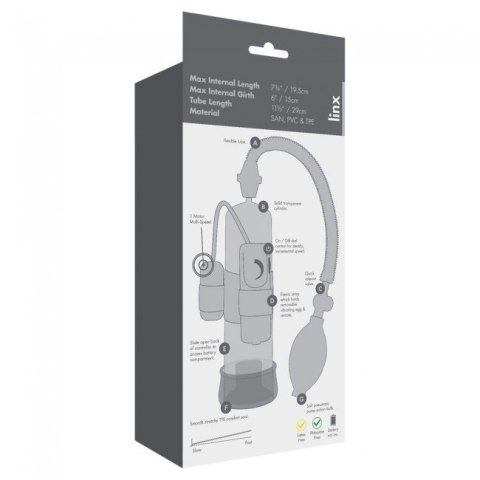 Wibrujaca pompka powiększająca do penisa członka Me You Us