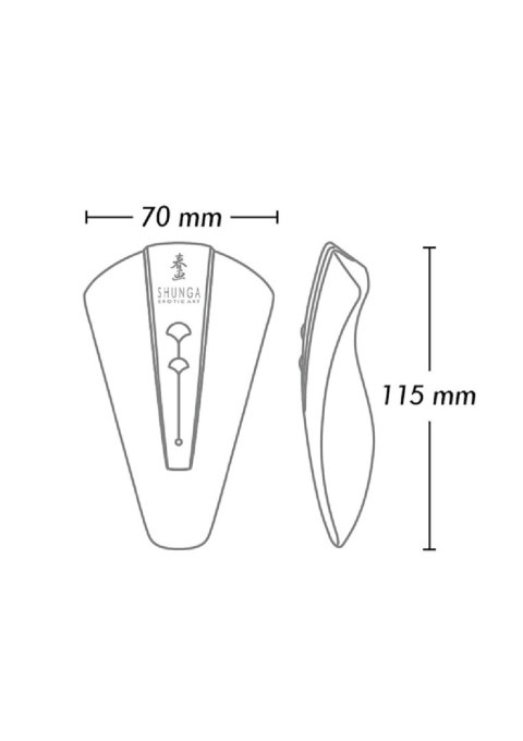 OBI Intimate Massager Black Shunga