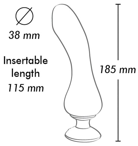 SANYA Intimate Massager Black Shunga