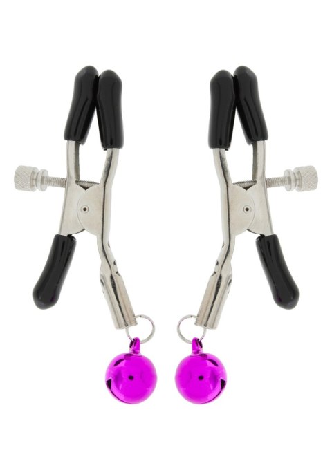 Klamry kleszcze zaciski na sutki dzwoneczki BDSM