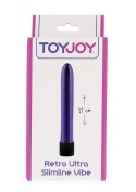 Wibrator-RETRO ULTRA SLIMLINE VIBE PURPLE ToyJoy Classics