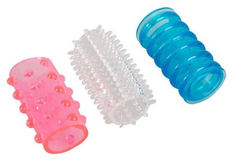 Nakładki 3 na penisa wibrator palce stymulacja You2Toys