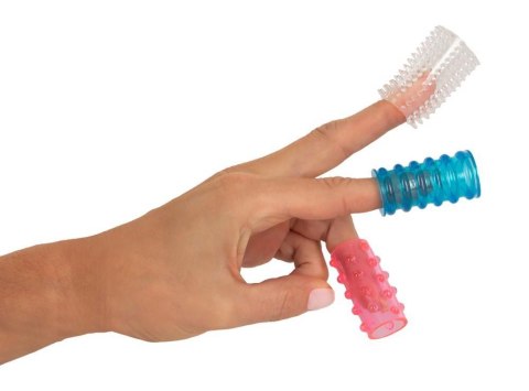 Nakładki 3 na penisa wibrator palce stymulacja You2Toys