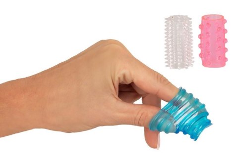 Nakładki 3 na penisa wibrator palce stymulacja You2Toys