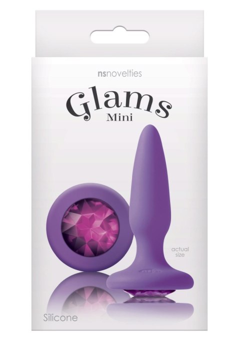 Plug-GLAMS MINI PURPLE GEM NS Novelties
