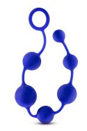 Plug/kulki-PERFORMANCE SILICONE ANAL BEADS INDIGO Blush