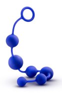 Plug/kulki-PERFORMANCE SILICONE ANAL BEADS INDIGO Blush
