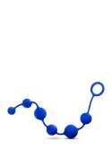 Plug/kulki-PERFORMANCE SILICONE ANAL BEADS INDIGO Blush
