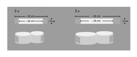 Zestaw kajdanki pasy do krępowania ręce nogi BDSM Bad Kitty