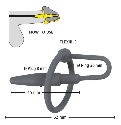 Penis Plug with Glans Ring You2Toys