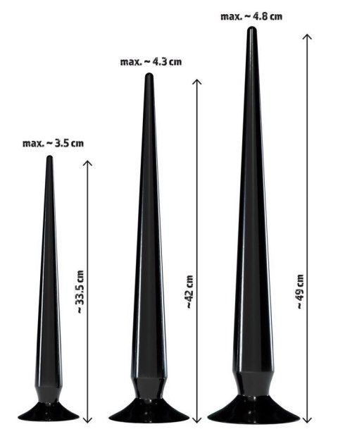 Zestaw korków analnych Super Long Anal Plug Set