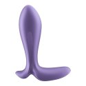 Wibrujący korek analny fiolet sterowany aplikacją Satisfyer
