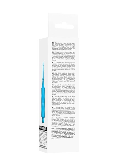 Wibrujący masażer łechtaczki oscylacje 10 trybów Luminous